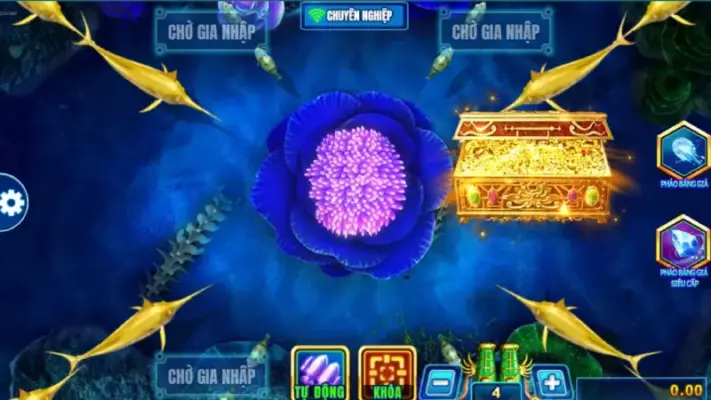 Bàn chơi săn cá 888SLOT đẹp đỉnh nóc kịch trần
